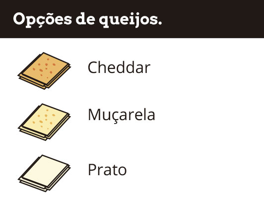 Escolha seu pão!